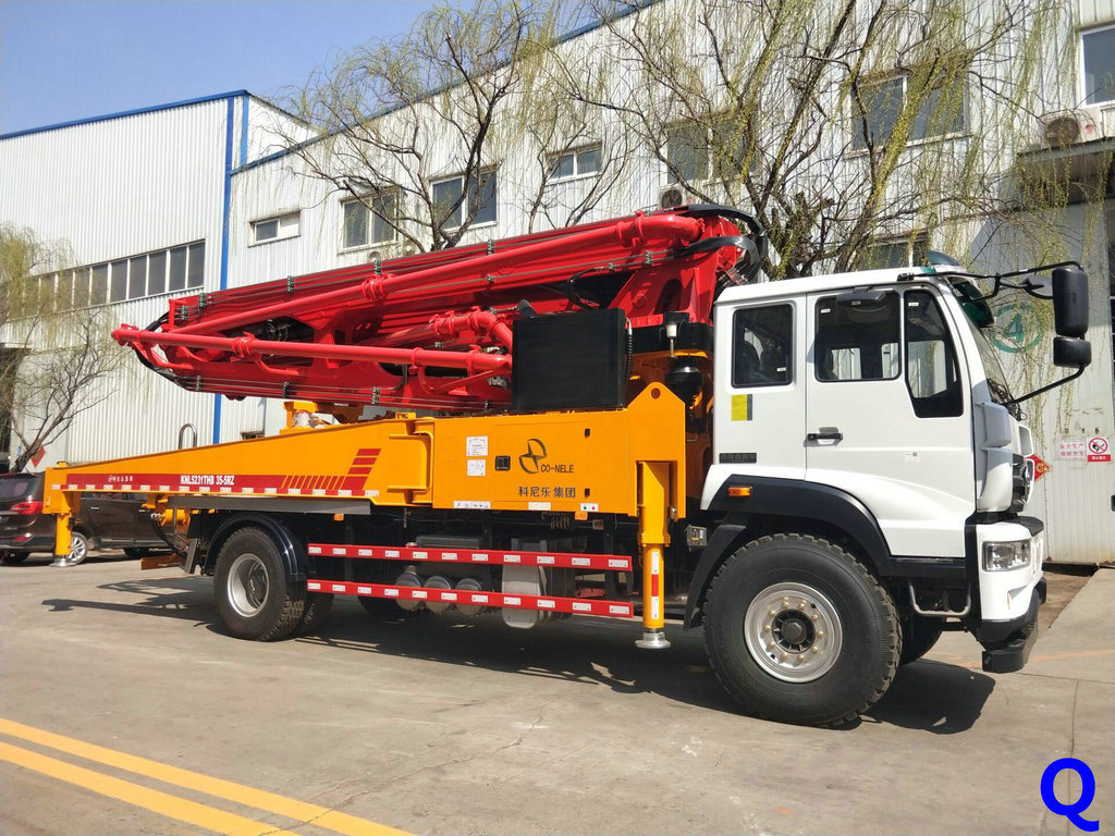 小型混凝土泵車，混凝土泵車、天泵、小型泵車