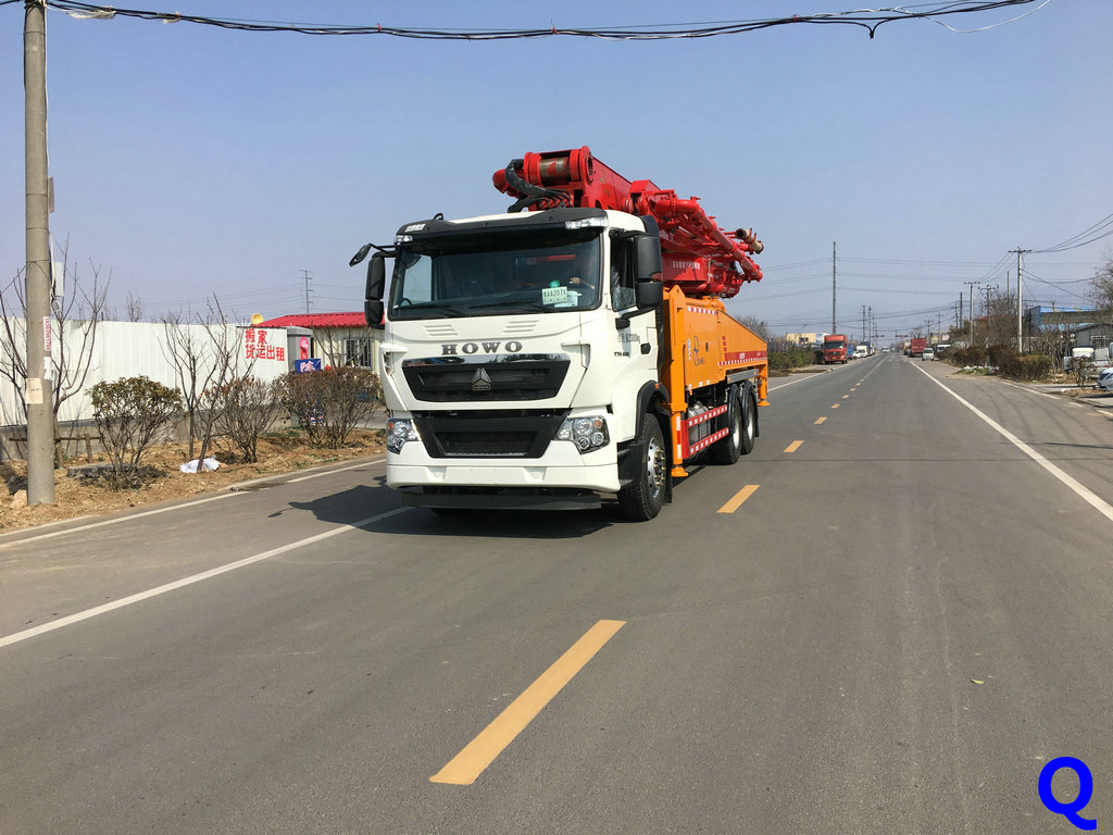 小型混凝土泵車 天泵 混凝土泵 小型泵車